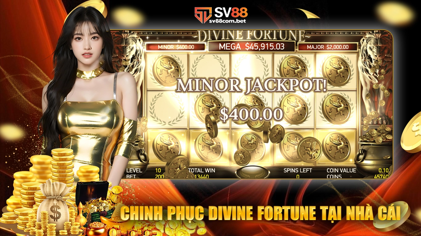 Chinh phục divine fortune tại nhà cái